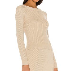 Line & Dot Alyssa Ribbed Sweater